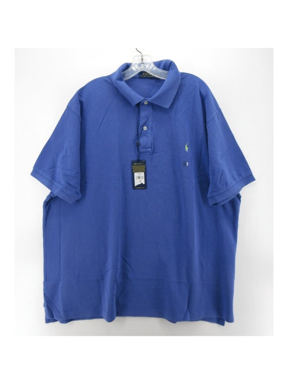 Polo Ralph Lauren Polo Shirt 2XB Big Weathered Mesh Pullover Claassic